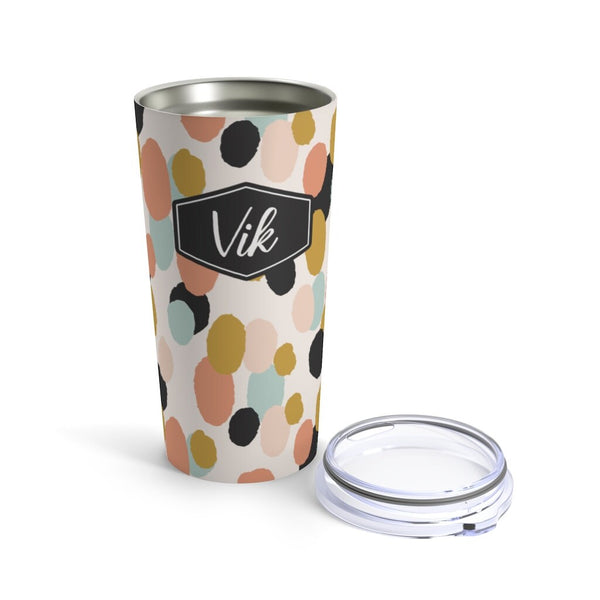 Stainless Steel, Floral Print 20 oz. Tumbler, Eco Friendly, Double Walled, Perfect for coffee, tea or soda, Keeps Drink Hot/Cold