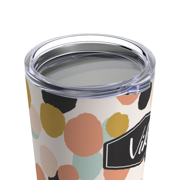 Stainless Steel, Floral Print 20 oz. Tumbler, Eco Friendly, Double Walled, Perfect for coffee, tea or soda, Keeps Drink Hot/Cold