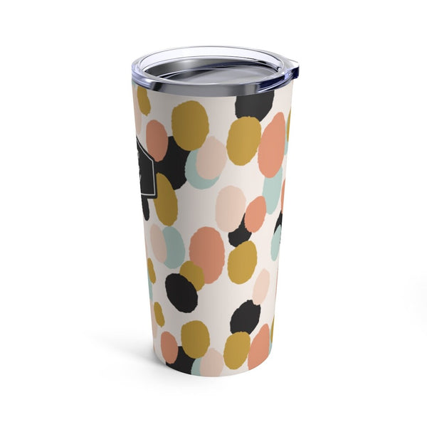 Stainless Steel, Floral Print 20 oz. Tumbler, Eco Friendly, Double Walled, Perfect for coffee, tea or soda, Keeps Drink Hot/Cold