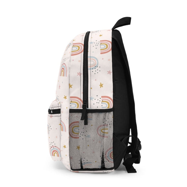 Rainbow Scandinavian Print Backpack (Made in USA)