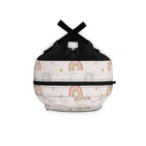 Rainbow Scandinavian Print Backpack (Made in USA)