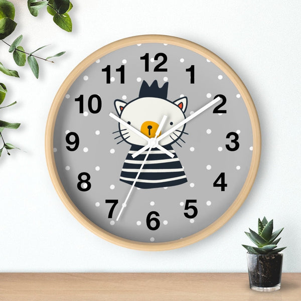 Bear Wall Clock, Kids Wall Clock, Modern Nursery Wall Decor, Baby Wall Clock, Decorative Kids clock, Nursery Wall Clock, Decorative Clock