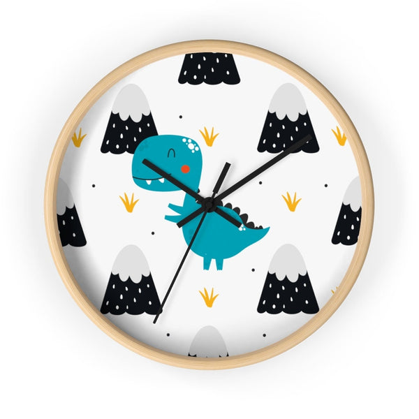 Dinosaur Wall Clock, Kids Clock Wall, Modern Nursery wall Decor, Nursery Wall Clock, Decorative Kids clock, Nursery Clock
