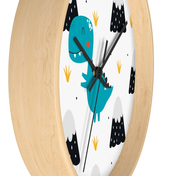 Dinosaur Wall Clock, Kids Clock Wall, Modern Nursery wall Decor, Nursery Wall Clock, Decorative Kids clock, Nursery Clock