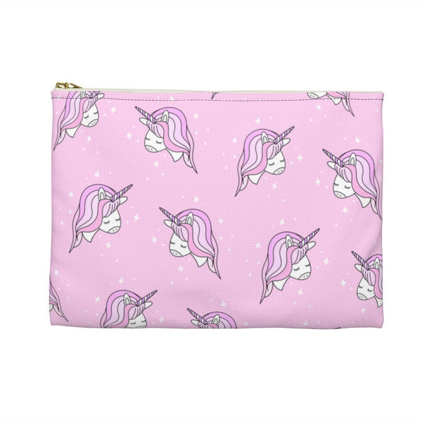 Kawaii Unicorn Accessory Pouch, Accessories Bag, Pencil Pouch, Stationery Bag, Planner Pouch, Makeup Bag, Accessories, Pink Unicorn Bag