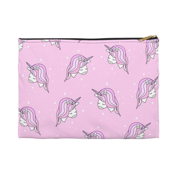 Kawaii Unicorn Accessory Pouch, Accessories Bag, Pencil Pouch, Stationery Bag, Planner Pouch, Makeup Bag, Accessories, Pink Unicorn Bag