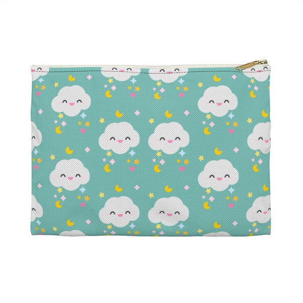 Kawaii Cloud Accessory Pouch, Accessories Bag, Pencil Pouch, Stationery Bag, Planner Pouch, Makeup Bag, Accessories, Cloud Makeup Pouch