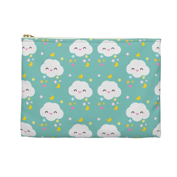 Kawaii Cloud Accessory Pouch, Accessories Bag, Pencil Pouch, Stationery Bag, Planner Pouch, Makeup Bag, Accessories, Cloud Makeup Pouch