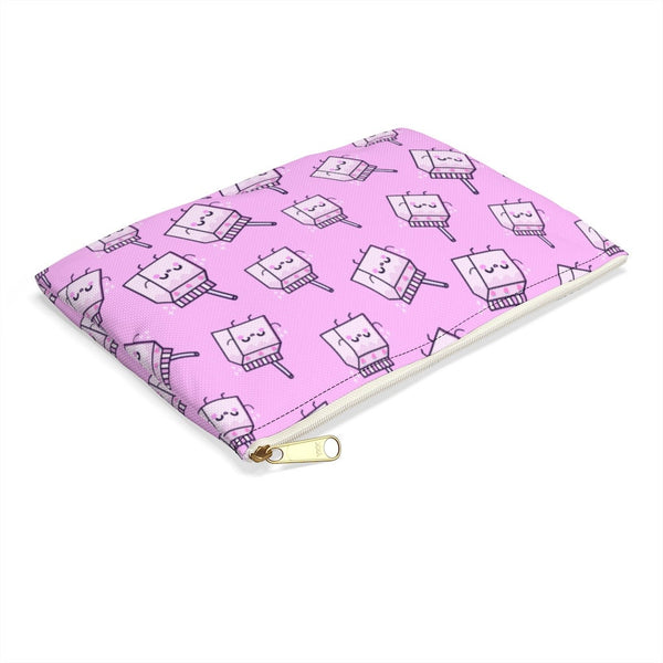 Kawaii Strawberry Milk Box Accessory Pouch, Accessories Bag, Pencil Pouch, Stationery Bag, Planner Pouch, Makeup Bag, Accessories Pouch