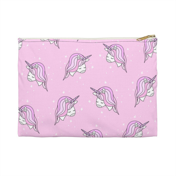 Kawaii Unicorn Accessory Pouch, Accessories Bag, Pencil Pouch, Stationery Bag, Planner Pouch, Makeup Bag, Accessories, Pink Unicorn Bag