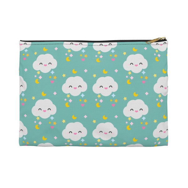 Kawaii Cloud Accessory Pouch, Accessories Bag, Pencil Pouch, Stationery Bag, Planner Pouch, Makeup Bag, Accessories, Cloud Makeup Pouch