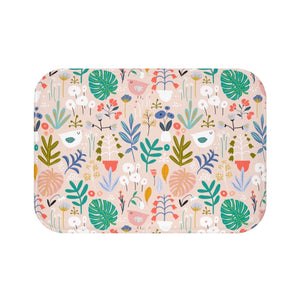 Floral Bath Mat, Bath Mat, Bathroom Decor, Bath Decor, Kid's Bathroom, Floral Bath Decor, Floral Print, Modern Bathroom Decor, Kid's Decor
