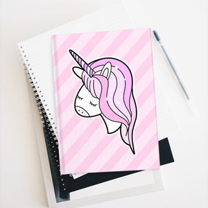 Unicorn Journal - Ruled Line, Unicorn Print, Unicorn Notebook, Hardcover Journal, Hardcover Notebook, Back to School, Office Supply, Notes