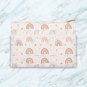 Rainbow Accessory Pouch, Accessory Bag, Pencil Pouch, Makeup Bag, Kawaii Pouch, Makeup Pouch, Planner Pouch, Planner Bag