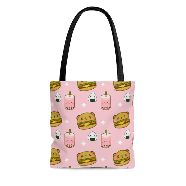 Products Kawaii Tote Bag, Sushi Tote Bag, Bubble Tea Tote Bag, Burger Tote Bag, AOP Tote Bag, Book Bag, AOP Book Bag, Kawaii Book Bag, Back to School