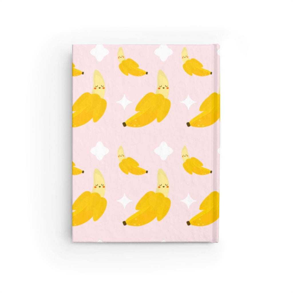 Banana Journal, Blank Journal, Sketch Journal, Blank Notebook, Blank P –  littlepaperies