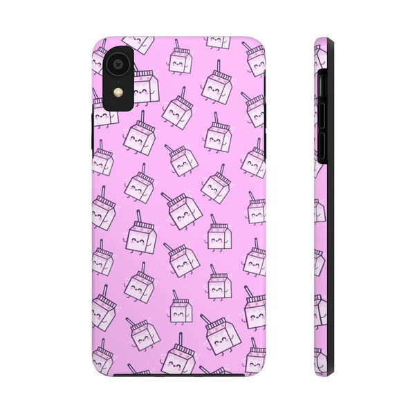 Strawberry Milk Case, Case Mate, Tough Phone Cases, iPhone Case, iPhone Accessory, Samsung Accessory, Cell Phone Case, Electronic Accessory