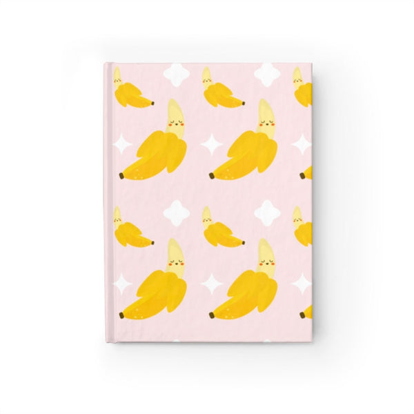 Banana Journal, Blank Journal, Sketch Journal, Blank Notebook, Blank Pages, Kawaii Stationery, Kawaii Gift, Work from Home, Remote Learning