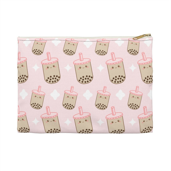 Bubble Tea, Boba Tea, Accessory Pouch, Accessory Bag, Pencil Pouch, Makeup Bag, Kawaii Pouch, Makeup Pouch, Planner Pouch, Kawaii Gift