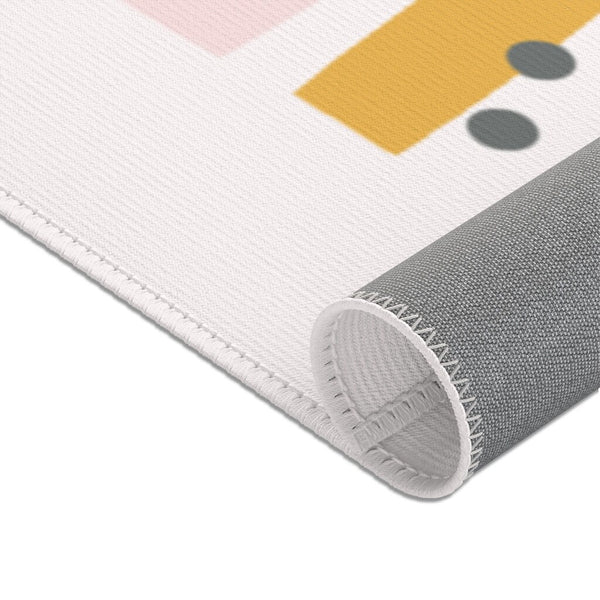 Scandinavian Rainbow Area Rugs, Rainbow Rug, Rainbow Print Area Rug, Nursery Rug, Kid's Rug, Scandi Rainbow Rug, Boho Rainbow Print Rug