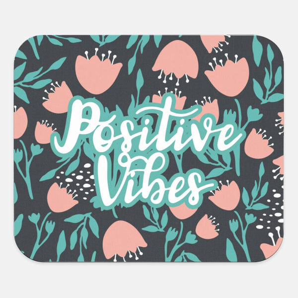 Positive Vibes Mouse Pad, Desk Accessories, Women Office Decor, Office Gifts, Mouse Pad, Co-worker Gift, Work From Home, Good Days Only