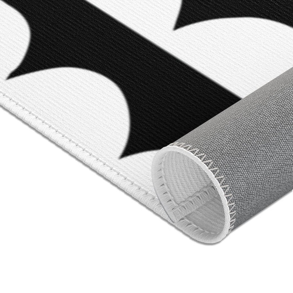 Monochrome Area Rug, Area Rug, Kid's Rug, Nursery Rug, Kid's Decor, Black and White, Monochrome Decor, Kid's Modern Decor, Rug, Nursery
