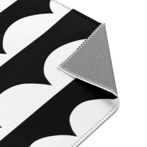 Monochrome Area Rug, Area Rug, Kid's Rug, Nursery Rug, Kid's Decor, Black and White, Monochrome Decor, Kid's Modern Decor, Rug, Nursery