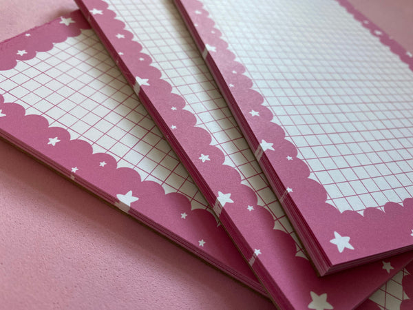 Kawaii Unicorn Notepad, 5x7, Notepad, Notes, Stationery, Kawaii Notepad, Kawaii Gift, Unicorn Lover, Unicorn Gift, Notepad