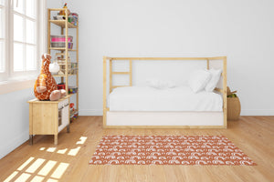 Scandinavian Rainbow Area Rugs, Rainbow Rug, Rainbow Print Area Rug, Nursery Rug, Kid's Rug, Scandi Rainbow Rug, Boho Rainbow Print Rug
