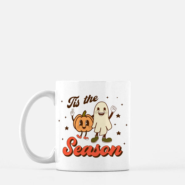 Halloween Mug, Work From Home Gift, Spooky, Gift Mug, Halloween Lover Mug, Tis The Season, Personalized Drinkware, 11 Oz Ceramic Mug