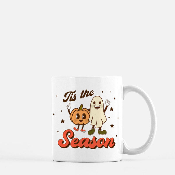 Halloween Mug, Work From Home Gift, Spooky, Gift Mug, Halloween Lover Mug, Tis The Season, Personalized Drinkware, 11 Oz Ceramic Mug