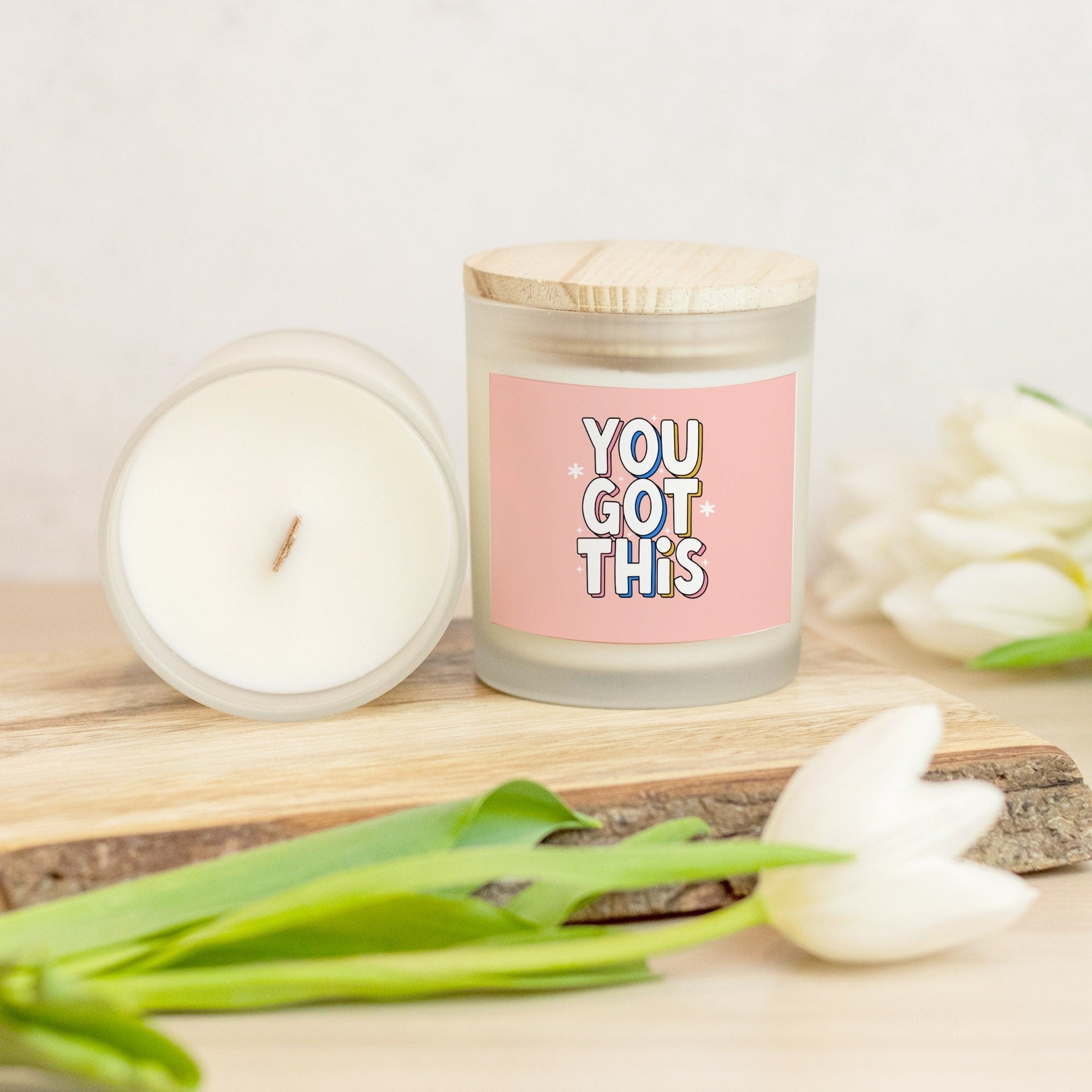 You Got This Candle, Christmas Gift, Birthday Gift, Soy Candle, Positivity Candle, Self Love, Gift, Love Language, Happy Gift
