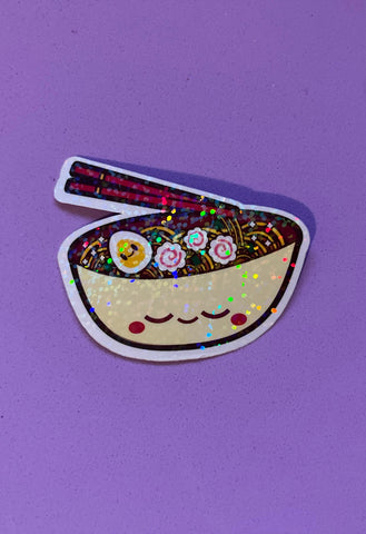Kawaii Pho, Vinyl Sticker, Handmade Sticker, Handmade Sticker, Kawaii Pho Sticker,  Kawaii Lover Gift, Waterproof Sticker
