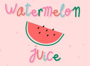 Font, Commercial Font, Trendy Font, Girly Font, Watermelon Juice Font, Commercial Use Font, Personal Font, Crafting Font, Hand Drawn